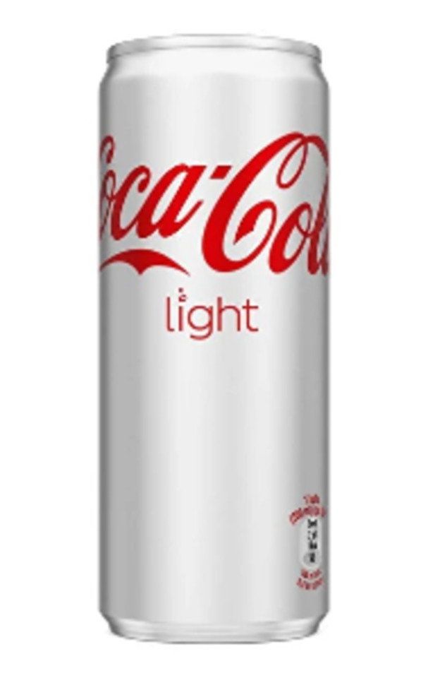 COCA COLA LIGHT 250 ML. KUTU